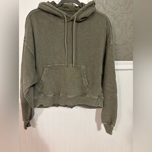 Aerie Olive Green Hoodie